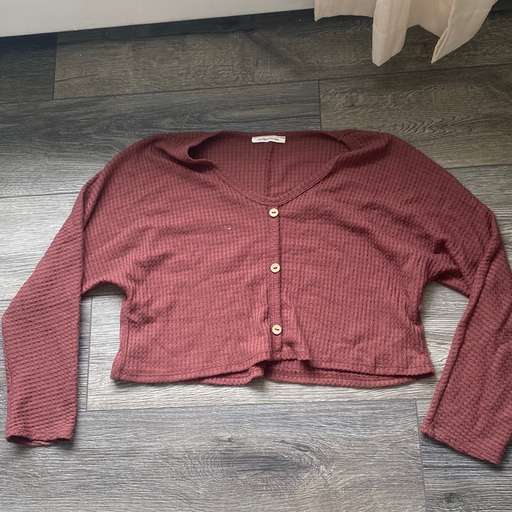 Women’s cropped sweater